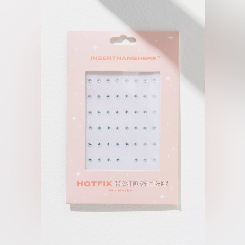 Insert Name Here (INH) Hot Fix Hair Gems - bundle of 2 clear hair gems